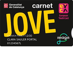Carnet Jove per a menors de 18 anys